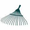 Leaf rake flat wire